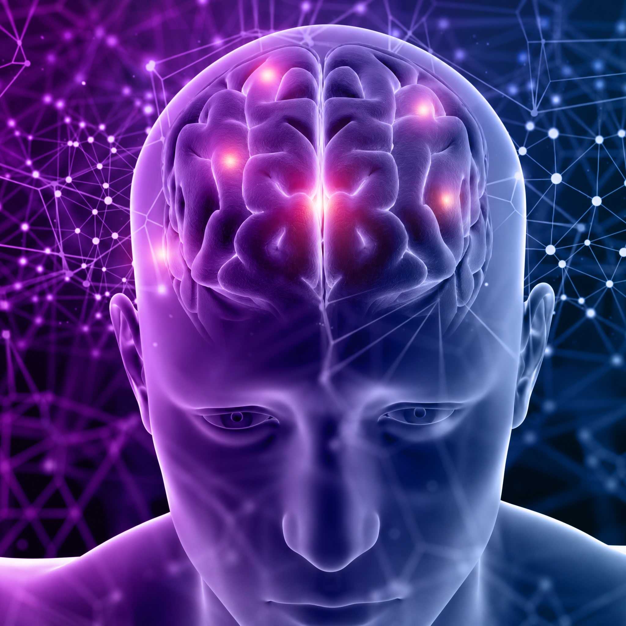 Neural wiring visualization of the human brain