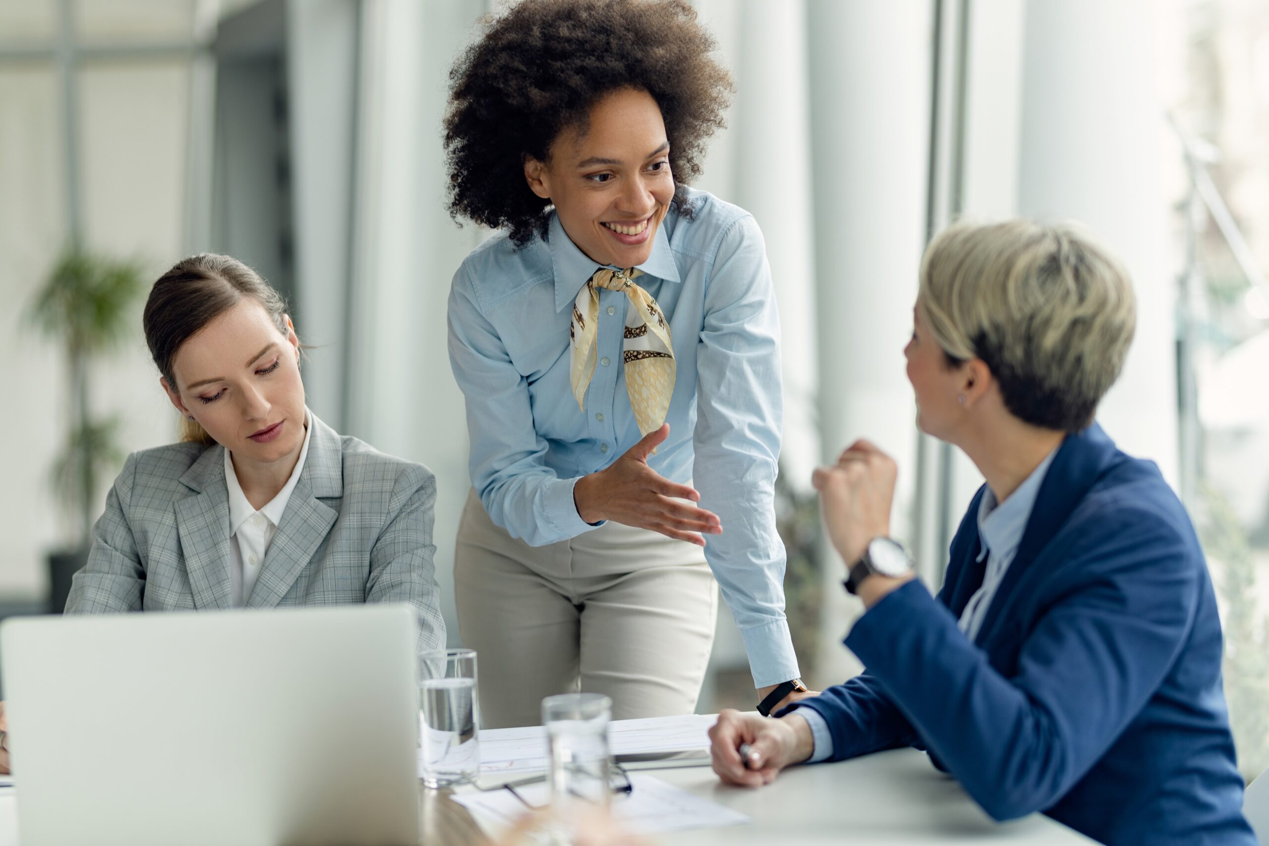 Hiring team reviewing candidates